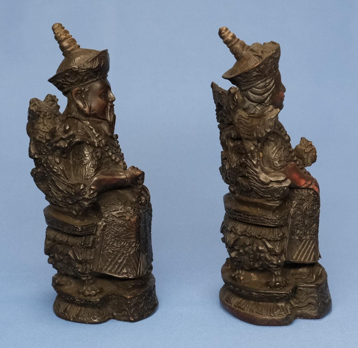 Figurines: 2 ältere chinesische Figuren Kaiserpaar – D'occasion à Zürich par Melody2000 5