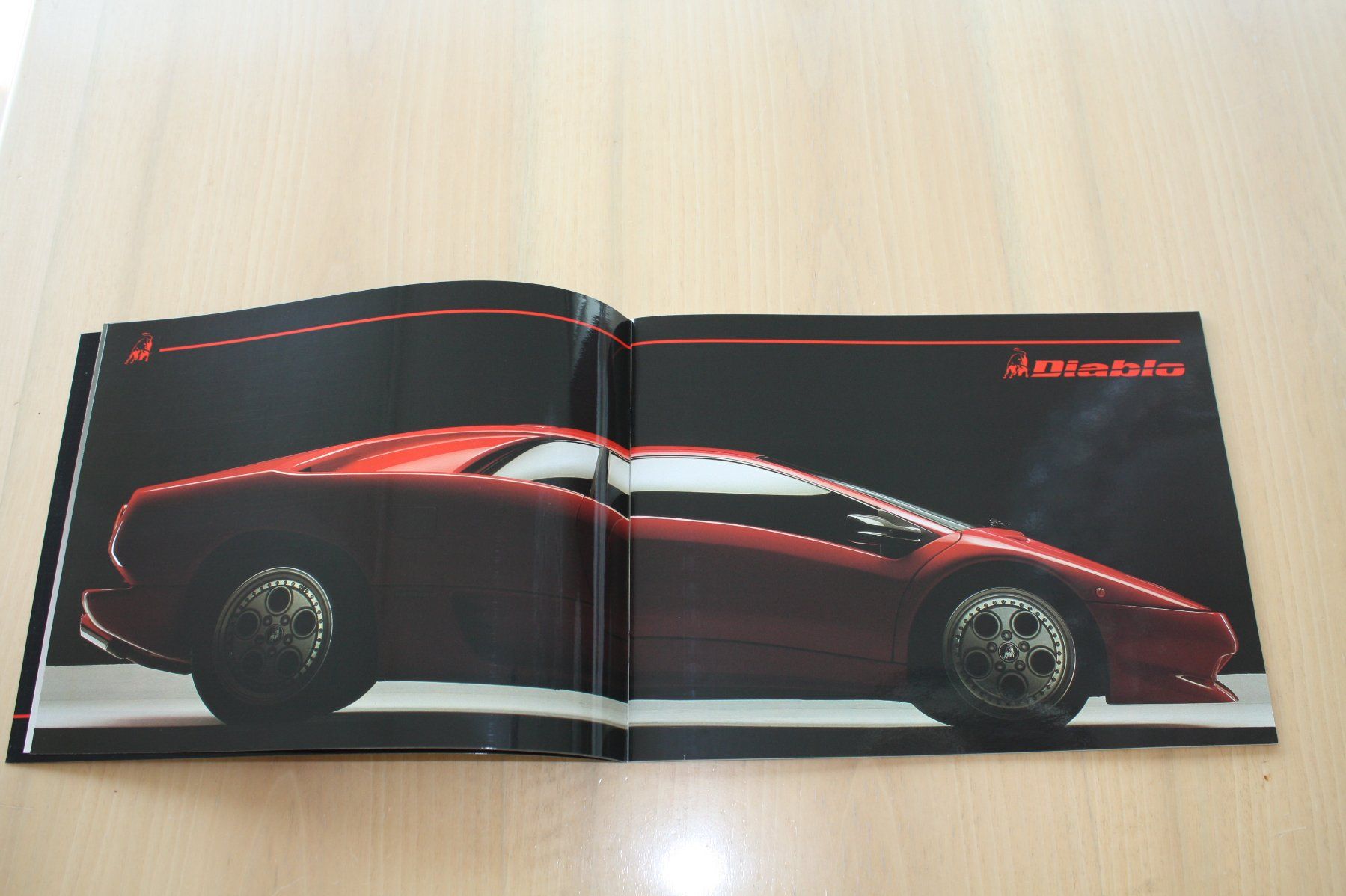 Lamborghini Documenti: Lamborghini Diablo Prestige Hochglanz Prospekt 1990 – Usato da Wikon venduto da erwin400 2