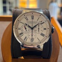 Ulysse Nardin Marine Chronograph Full Set 1533-150