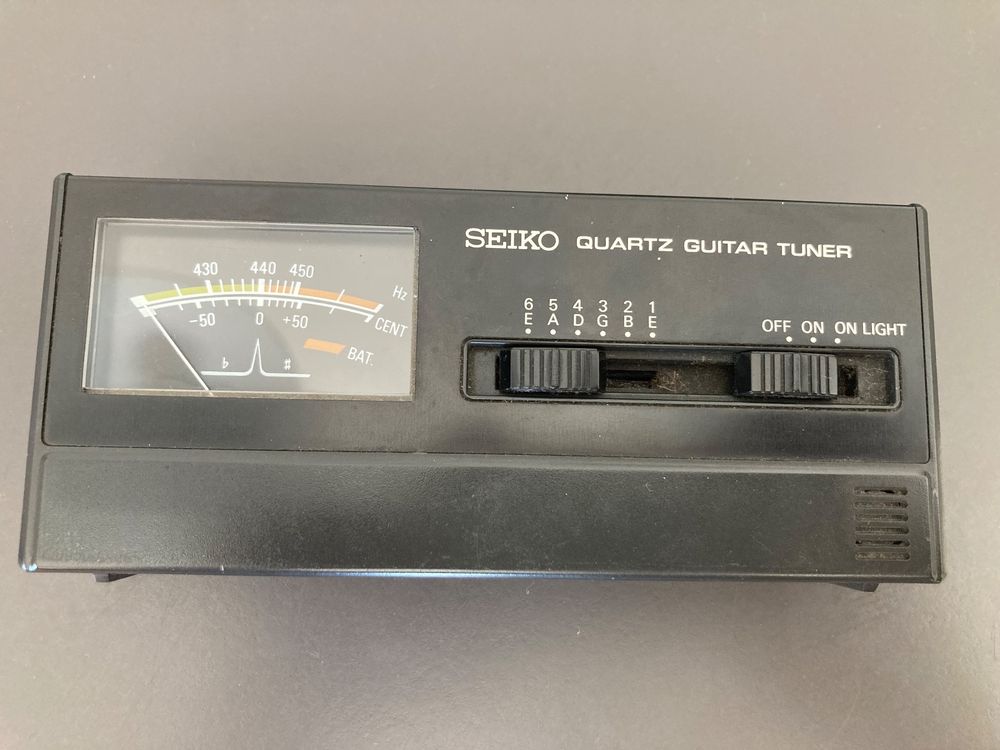 Seiko Quartz Guitar Tuner, Stimmgerät Kaufen auf Ricardo