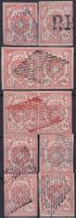 Einmalige Typentabelle Nr.20 (Rayon III, rot) selten!