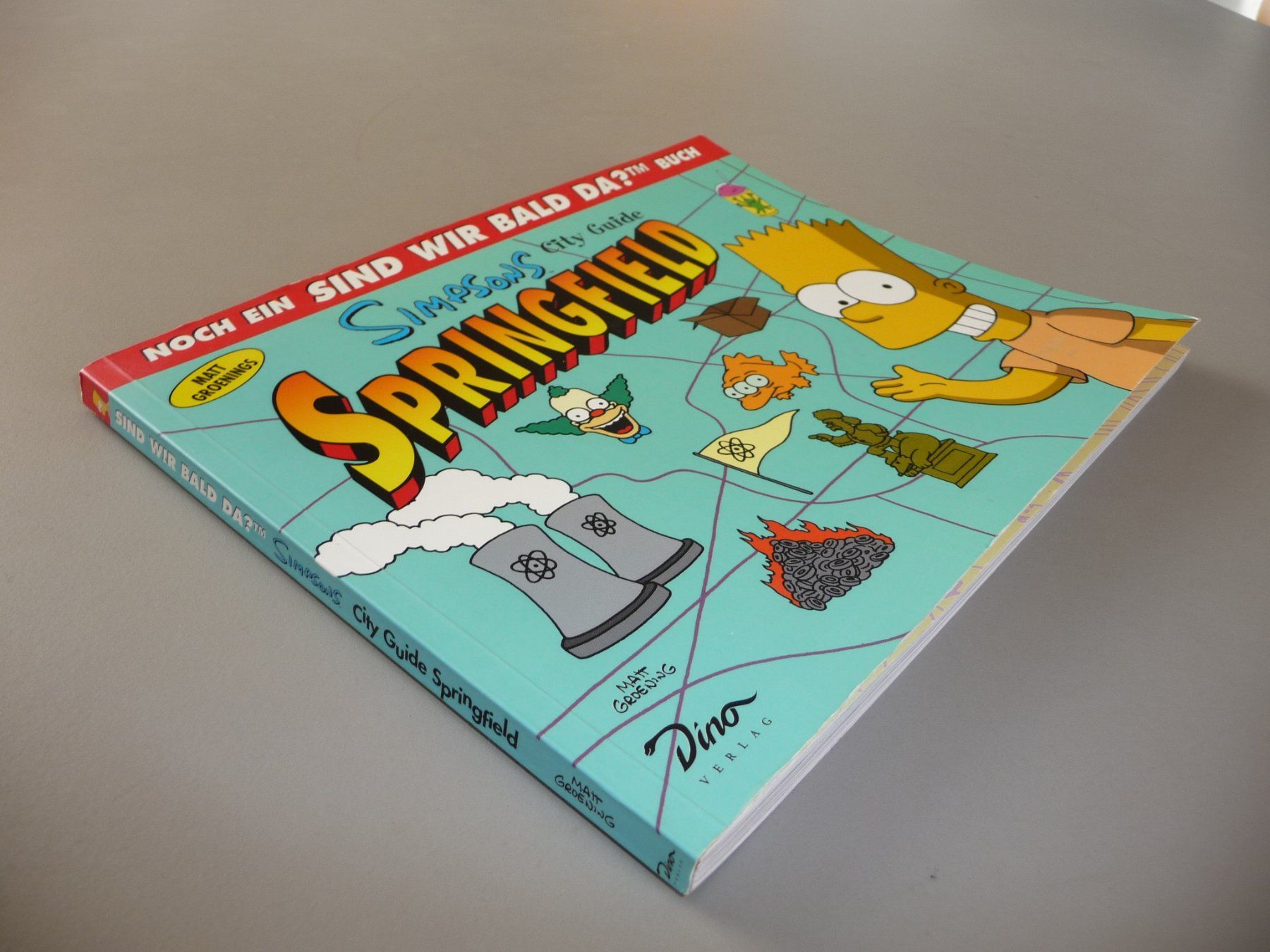 Fumetti: Simpsons City Guide Springfield - Kultbuch – Usato da Neftenbach venduto da sorge 1