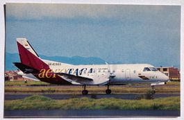 Postcard Saab 340B Aerotaca Colombia