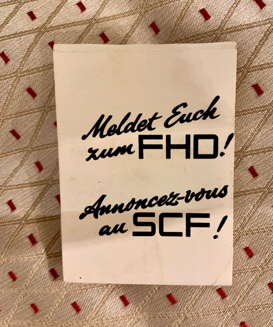 Schweizer Armee Uniformi: FHD/SCF/1970/Werbematerial – Nuovo (secondo la descrizione) da Pazzallo venduto da 51chro74 1
