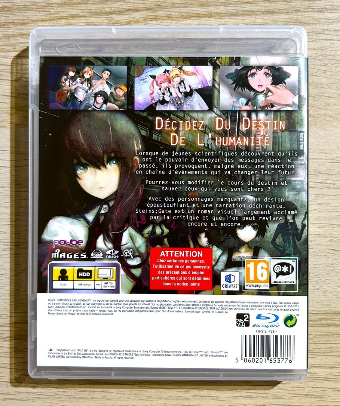 Sony Giochi: Steins Gate PS3 – Usato da St. Gallen venduto da Alpine.Arcade 1