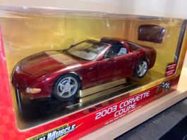 2003 Corvette Targa 1/18 inkl. Werkzeugwagen