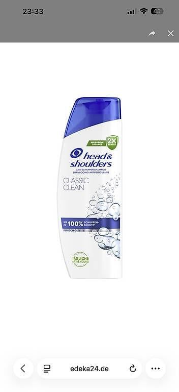 Prodotti per capelli: Head & Shoulders Shampoo 300 ml  Neu, verschiedene Sorten – Usato da Reinach AG venduto da vin_hyd9