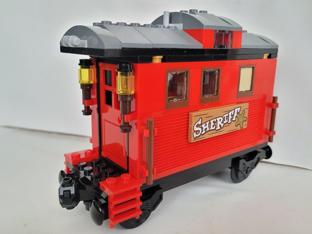 Lego eisenbahn : Sheriff wagon Wild West Western 1