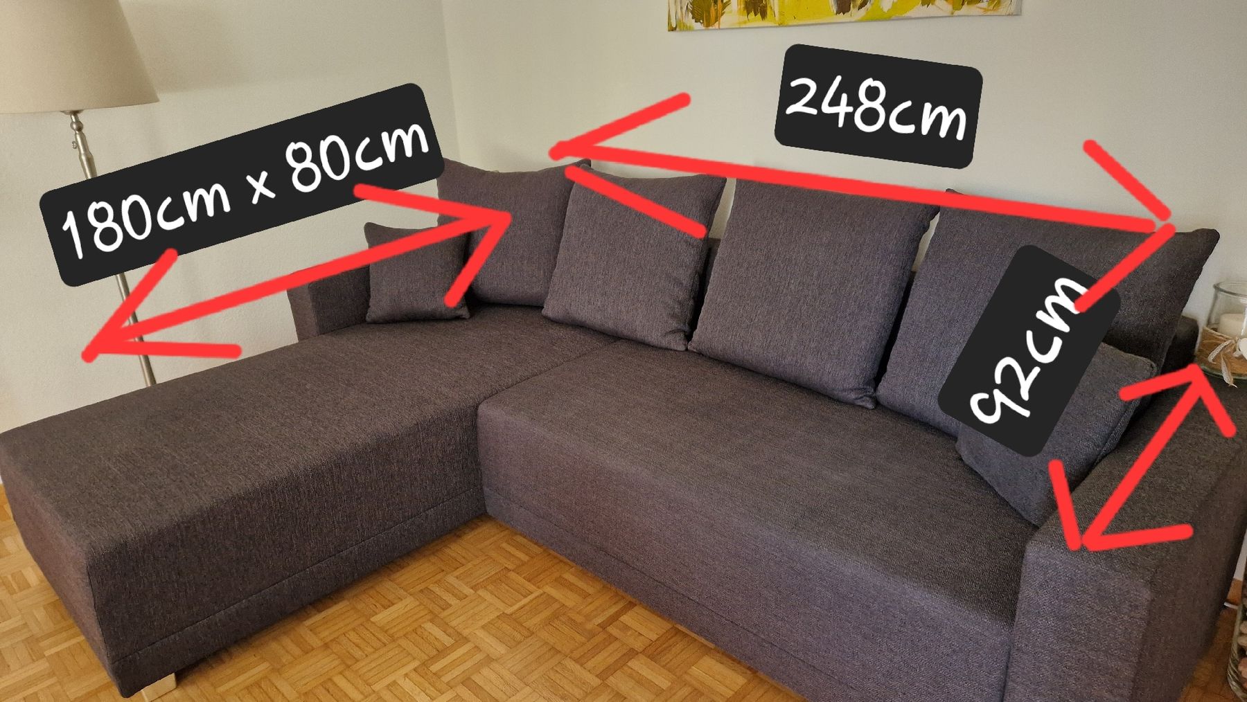 Sofas: Ecksofa ausziehbar – Gebraucht aus Emmenbrücke von Penga 2