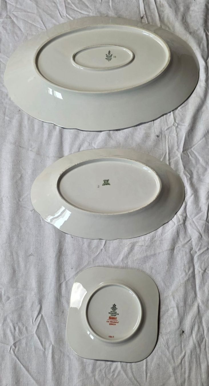 Piatti di portata: 3 Vintage Servierplatten – Usato da Umiken venduto da Mr0o0ME 1