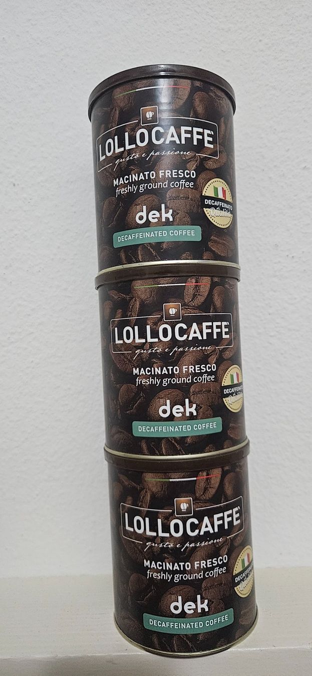 Lebensmittel & Spezialitäten: Lollo Caffè: miscela DEK, macinato fresco! – Neu und originalverpackt aus Berneck von mau_6z9r