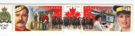Briefmarken "Polizei". Kanada.
