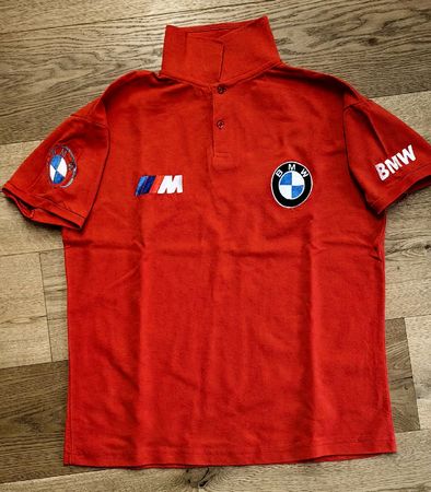 BMW M Power Poloshirt L, Neu Logos komplett gestickt 
