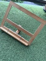 Chevalet en bois pliable, parfait pour l'été 📚☀️