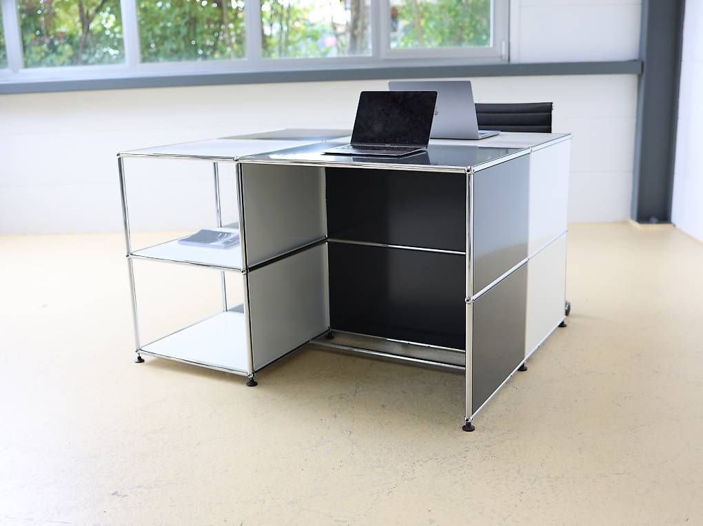 USM Scrivanie: USM Haller Doppel Schreibtisch – Usato da Meinisberg venduto da atelier_TILIJA 6