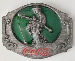 Coca-Cola Gürtelschnalle 'Fischer'