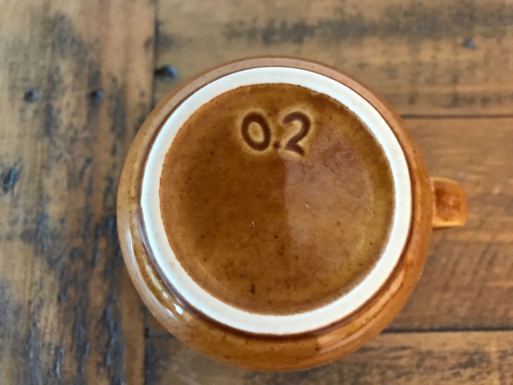 Rössler Caraffe: Rössler Rahmkännchen 2 dl braun – Usato da Rapperswil SG venduto da cosiba01 2