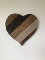 Holz Herz, Palettenholz, Deko