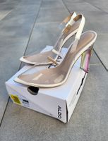 ALDO High Heels Gr. 38 Transparent Sommer Party Schuhe