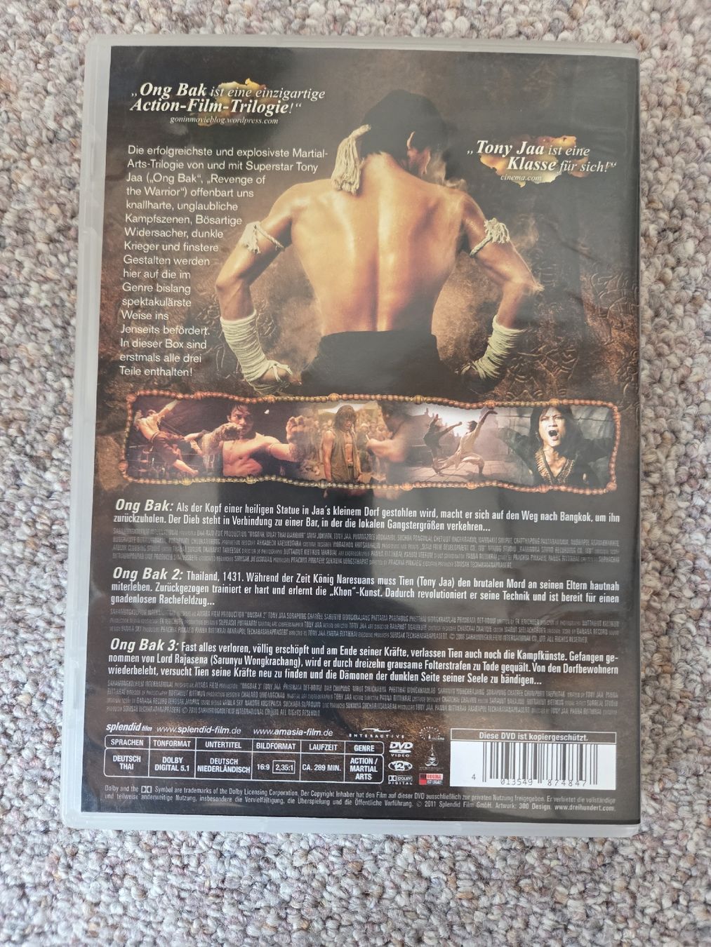 Tutti i DVDs: Ong Bak Trilogy 3-Disc Special Edition DVD – Usato da Elgg venduto da Darkvoid1991 1