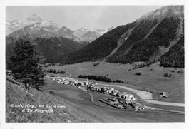 Gruss aus SCANFS im Engadin - Piz d'Esen, Piz Fiergruppe