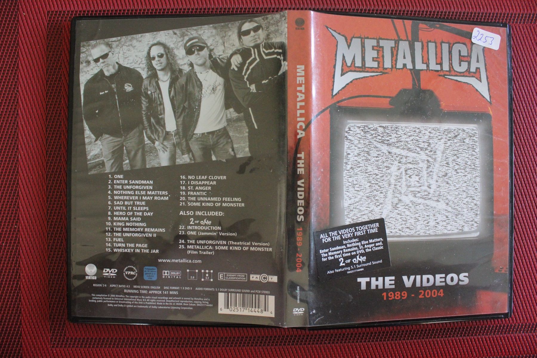 Alle DVDs: Metallica - The Videos | DVD | – Gebraucht aus Geroldswil von Schlumpfine1973