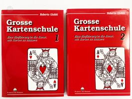 Roberto Giobbi Grosse Kartenschule 1 und 2 Zaubertrick Buch