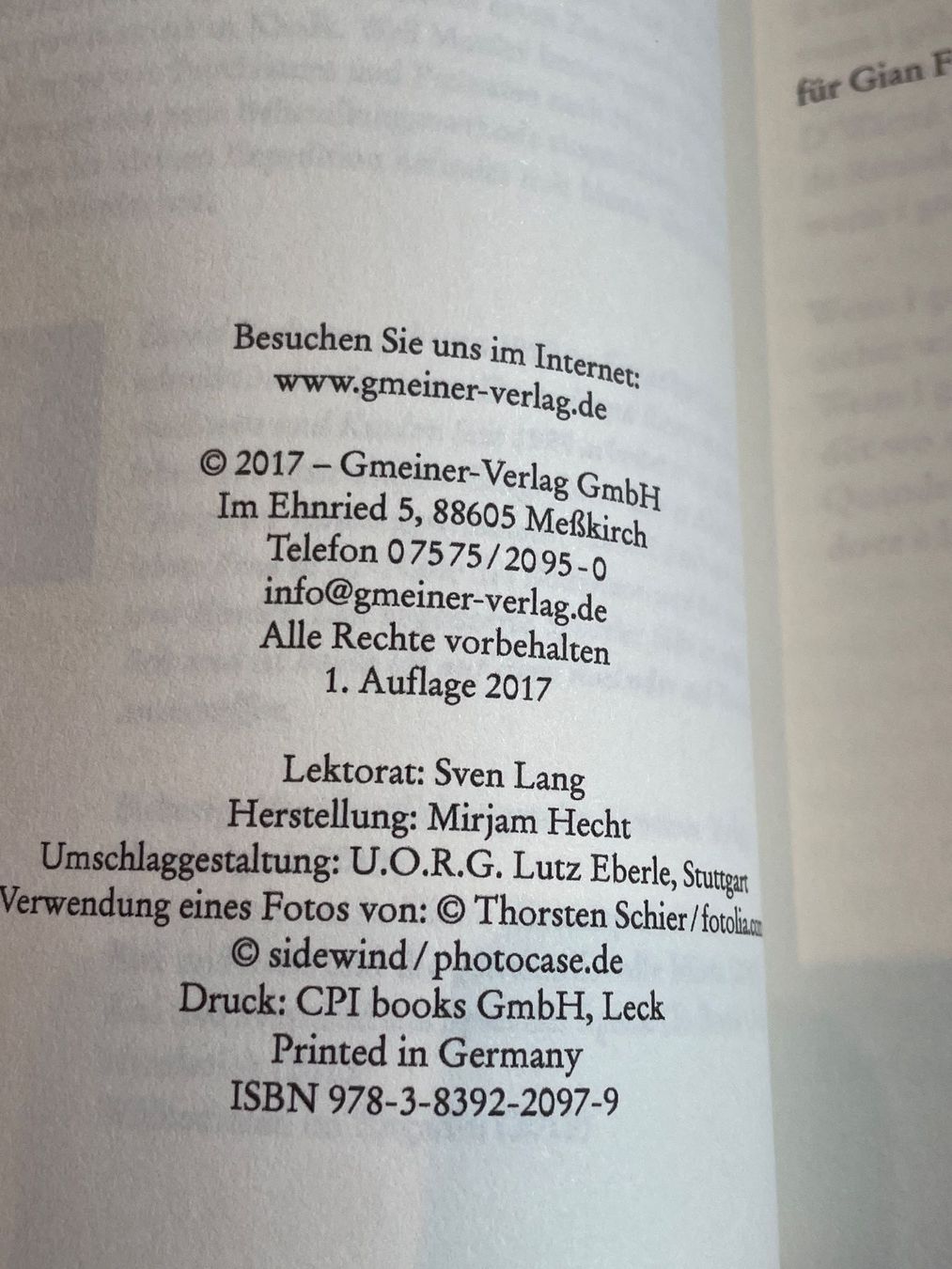 Libri: DANIEL BADRAUN - Krähenyeti (1. Auflage, 2017) – Usato da Frasnacht venduto da GracyStore 2