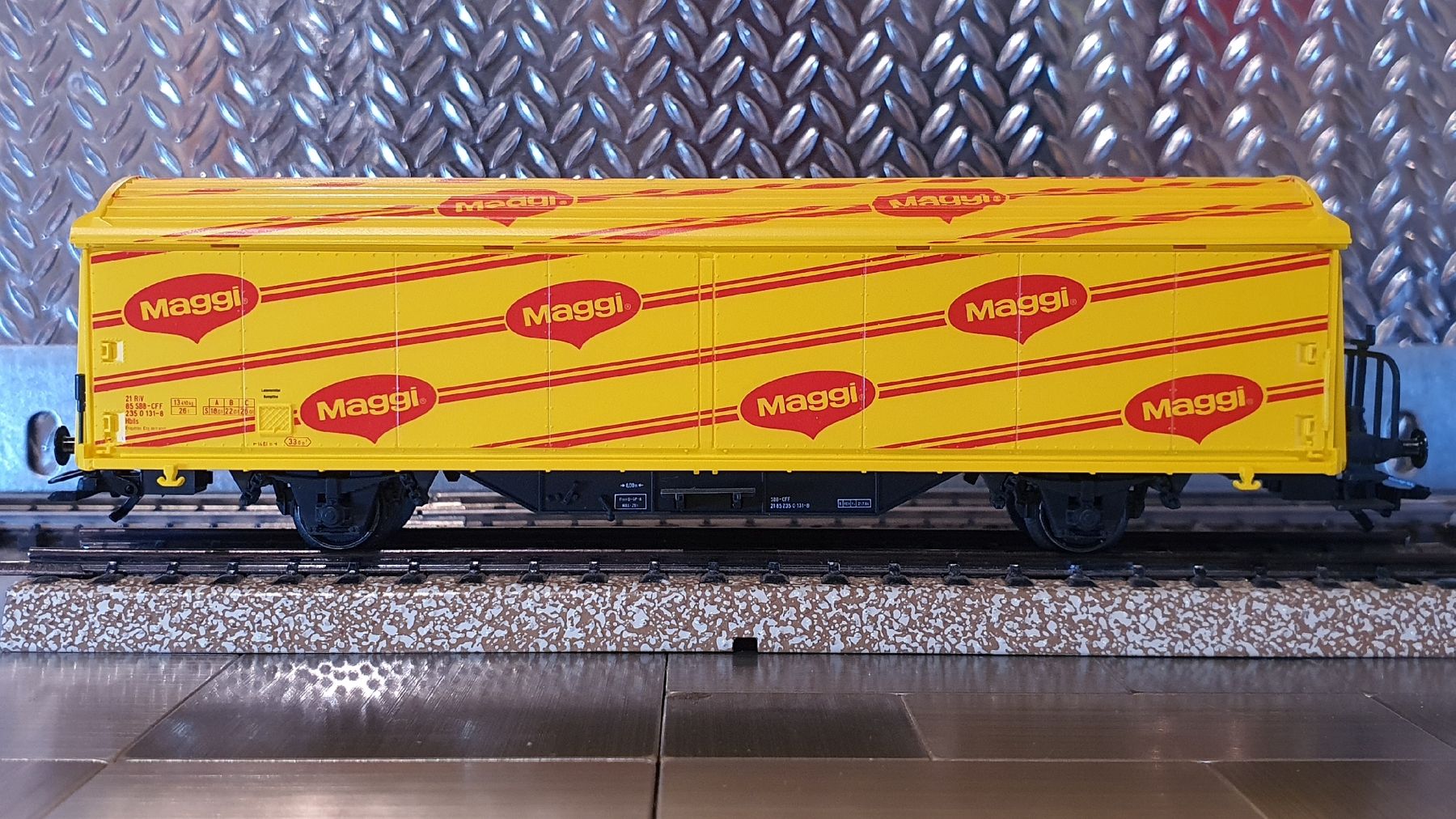 Märklin Modellini di ferrovie: MÄRKLIN 4835 H0 GÜTERWGEN  – Usato da Männedorf venduto da Modellbau-wyss