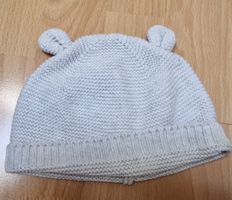 Mütze 42cm, Strickoptik