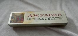Vintage-Blechdose - A.W. Faber "Castell" Bleistiftbox