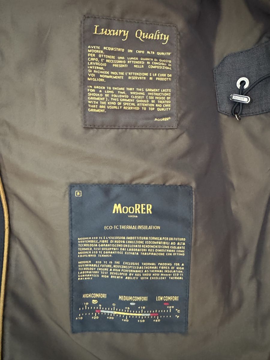 Moorer Cappotti: Moorer men's raincoat, size 48, excellent condition! Stylish – Nuovo (secondo la descrizione) da Horgen venduto da edd_77 2