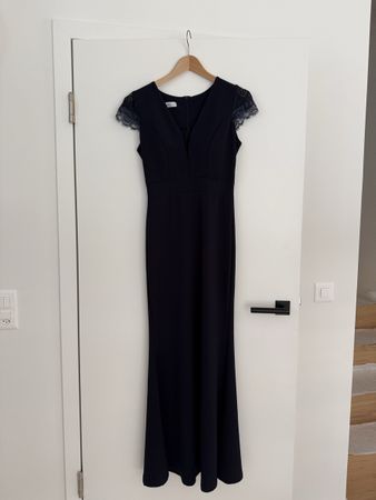 Robe de cocktail marine