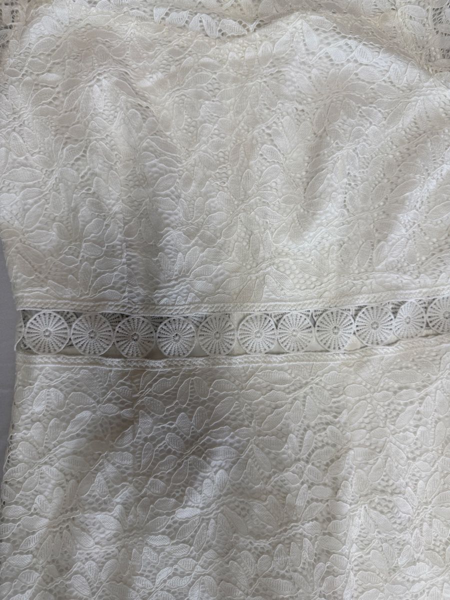 Vestiti: WEISSES SPITZENKLEID S – Nuovo (secondo la descrizione) da Winterthur venduto da fij_f65r 2