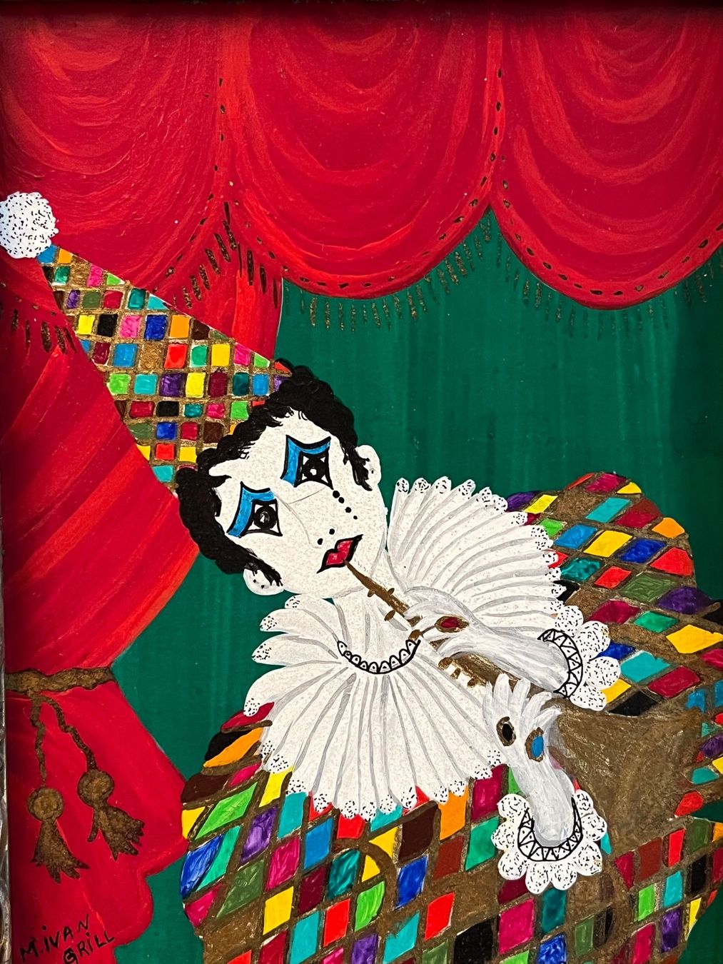 Dipinti: Marijan Ivan GRILL (1941) Original Ölgemälde – Usato da Basel venduto da PAUL_ART 2