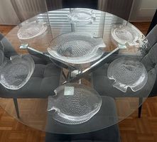 Glasteller Fischserie 