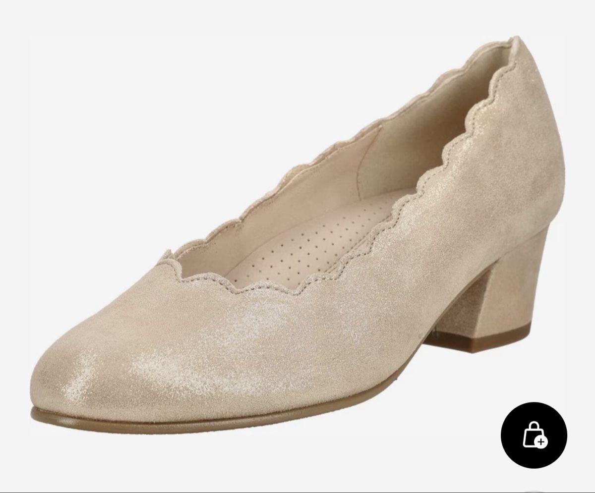 Gabor Damenschuhe: Gabor Pumps sand, Gr 39 neu – Neu (gemäss Beschreibung) aus Hindelbank von Surlie