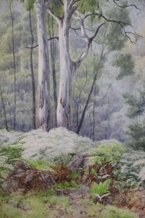 Dipinti: John Mather, Aquarell handsigniert und datiert 1905 – Usato da Zug venduto da Kunst-Fundgrube 1