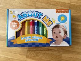 About Me Board Books Set Learn Read Baby Toddler