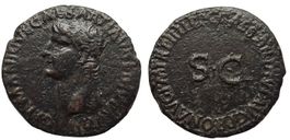 GERMANICUS bronze As (died 19 AD)