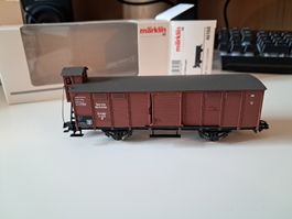 Märklin H0 Güterwagen 46160 gedeckt neu in OVP braun
