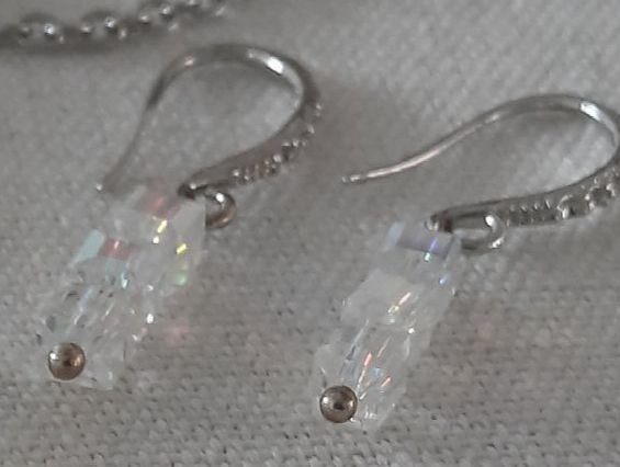 Orecchini pendenti & Orecchini a lobo: Eleganter Ohrschmuck mit Kristallen! – Nuovo (secondo la descrizione) da Solothurn venduto da lsc_pf99 8