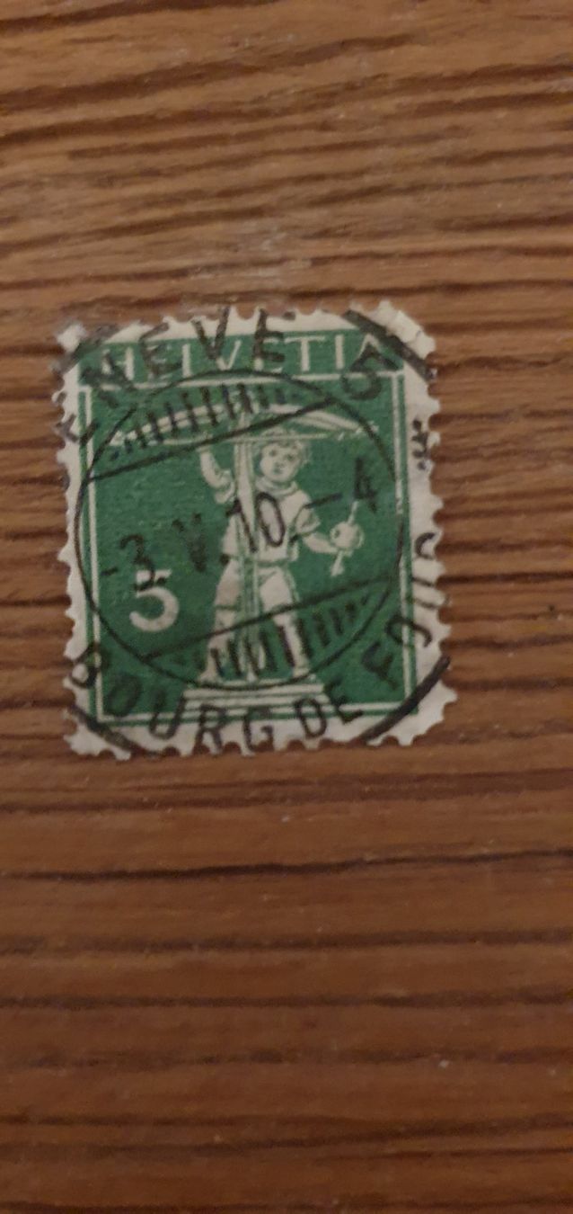 Tutti i francobolli: Schweizer Briefmarke Tellknabe – Usato da Wallenwil venduto da Rainbow45