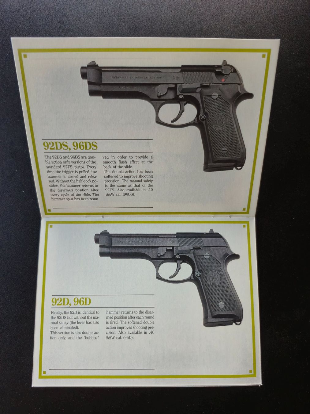 Bücher: BERETTA 92 - a global success – Gebraucht aus Balsthal von Jamamoegg 2