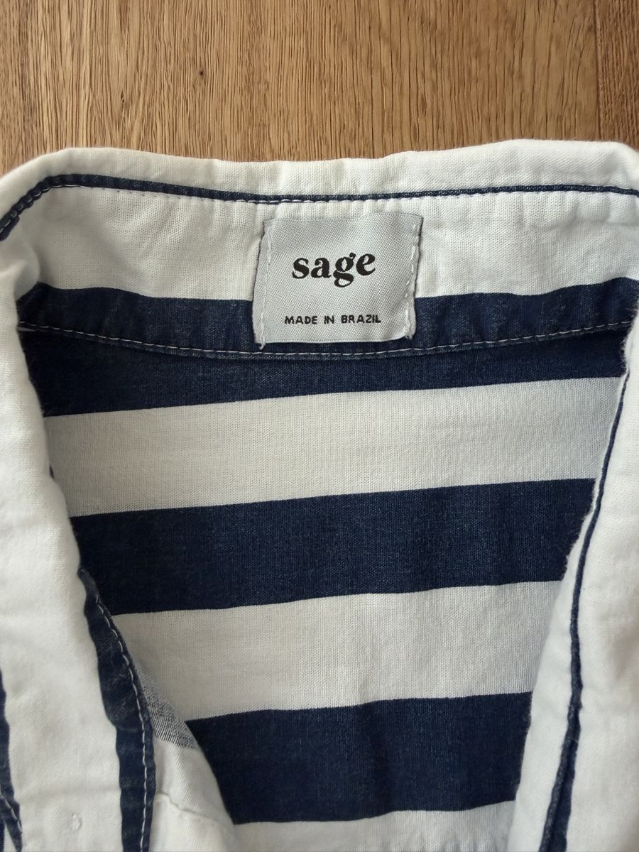 Camicette: Sage Brazil - Hemd, Gr. S – Usato da Interlaken venduto da fbnscl 2
