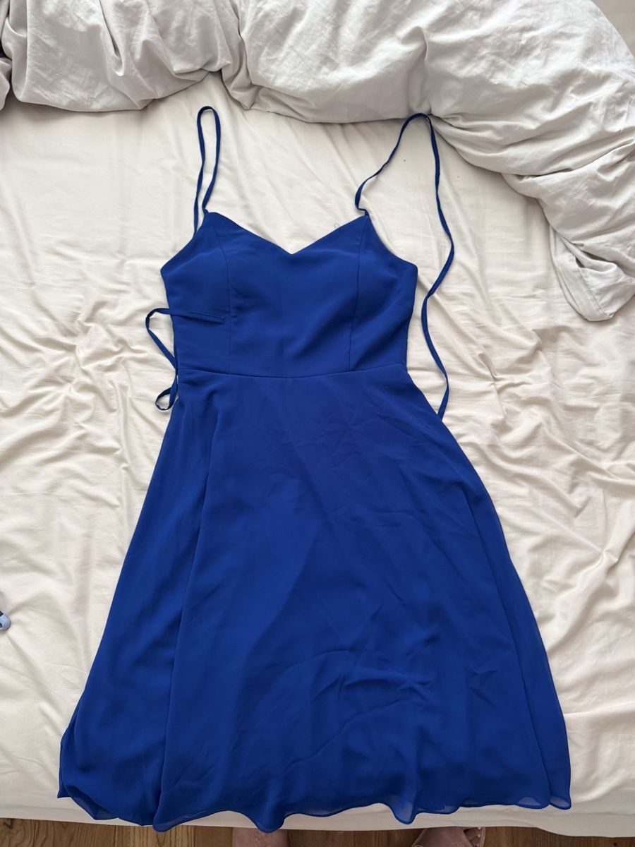 Kleider: Abendkleid blau Grösse 36 – Neu (gemäss Beschreibung) aus Volketswil von azypazy