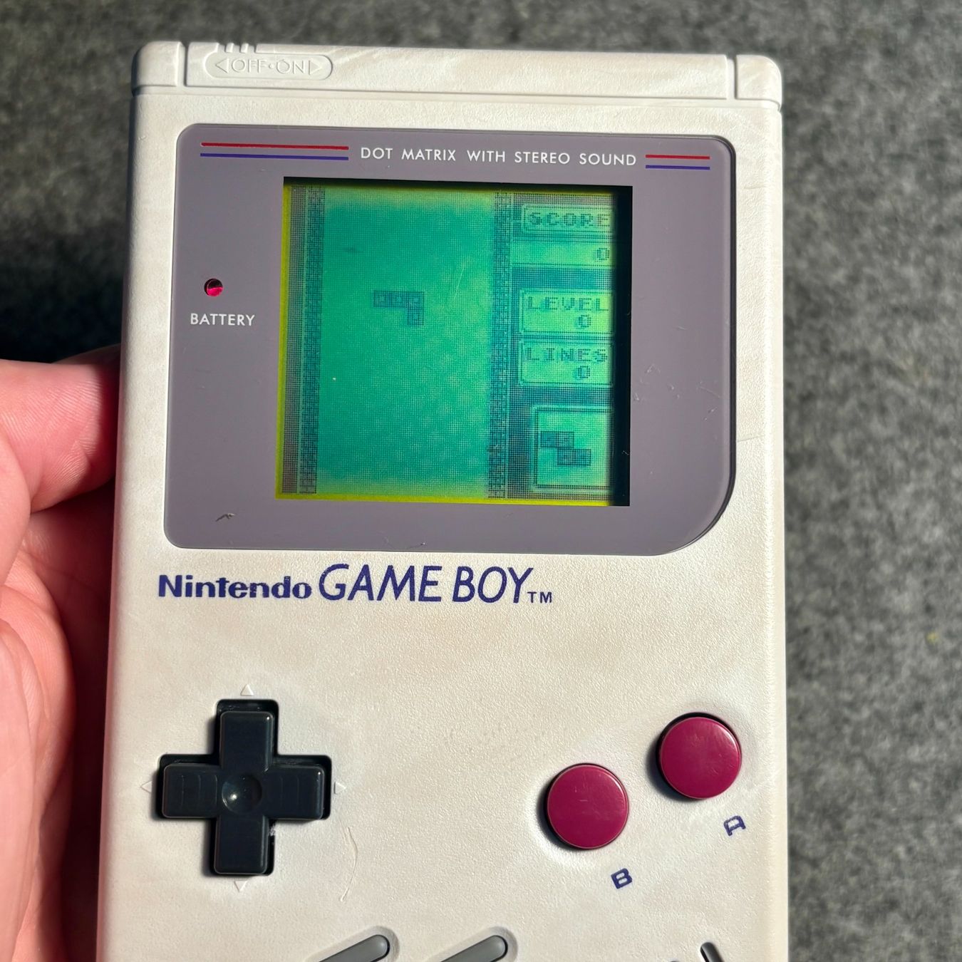 Nintendo Konsolen: GameBoy Classic DMG-01 Konsole + Tetris Original – Gebraucht aus Mollis von GamingCorner 1
