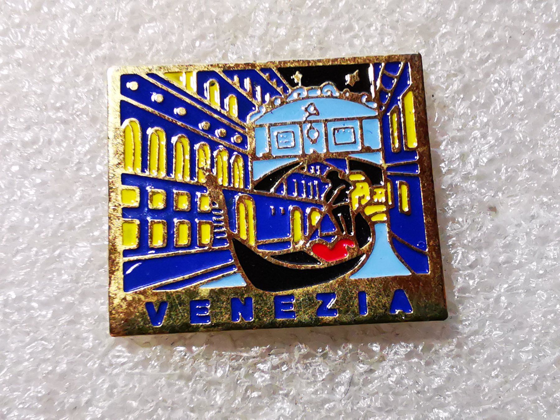 Placchette & Badge: Ansteckpin 50: Venezia – Usato da Oppligen venduto da Pin-Fall-Shop