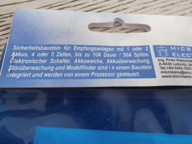 Modellismo RC: Solid2 Akkuweiche 4/5 Zellen 10A – Nuovo e nell'imballaggio originale da Würenlingen venduto da Delfinli1 1