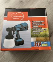 Cordless Paint Spary Gun Li-Ion 4000mAh neuwertig